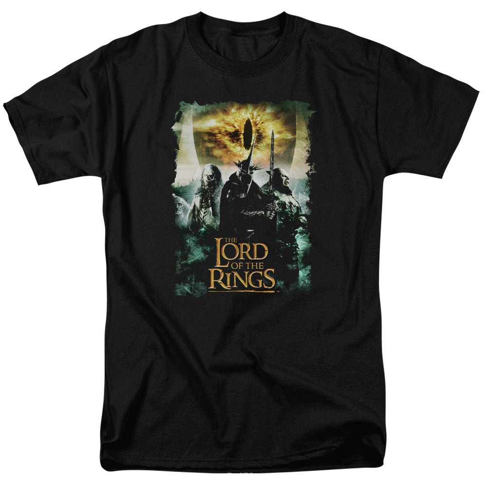 Lord Of The Rings Villain Group Mens T Shirt Black Officially Licensed - POPvault