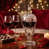 Love Crystal Wine Or Whiskey 500 ml Decanter - POPvault