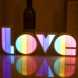 LOVE LED Decor Lamp - POPvault - Buddify - Decor - Doba