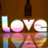 LOVE LED Decor Lamp - POPvault - Buddify - Decor - Doba