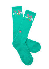 Lucky Chuck Logo Teal Performance Socks - POPvault - Buddify - March 2024 - socks