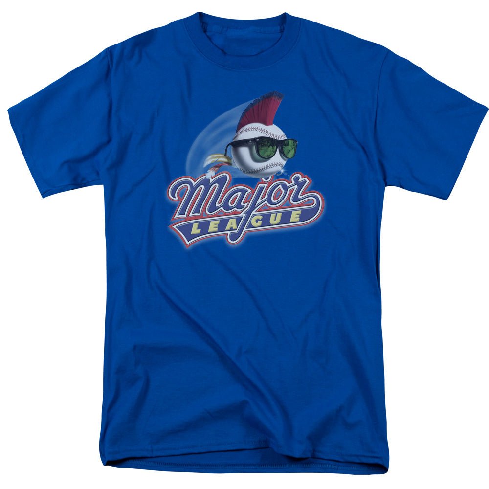 Major League Title Mens T Shirt Royal Blue Officially Licensed - POPvault