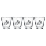 Marine Whiskey 10 Oz. Glasses (Set of 4) - POPvault
