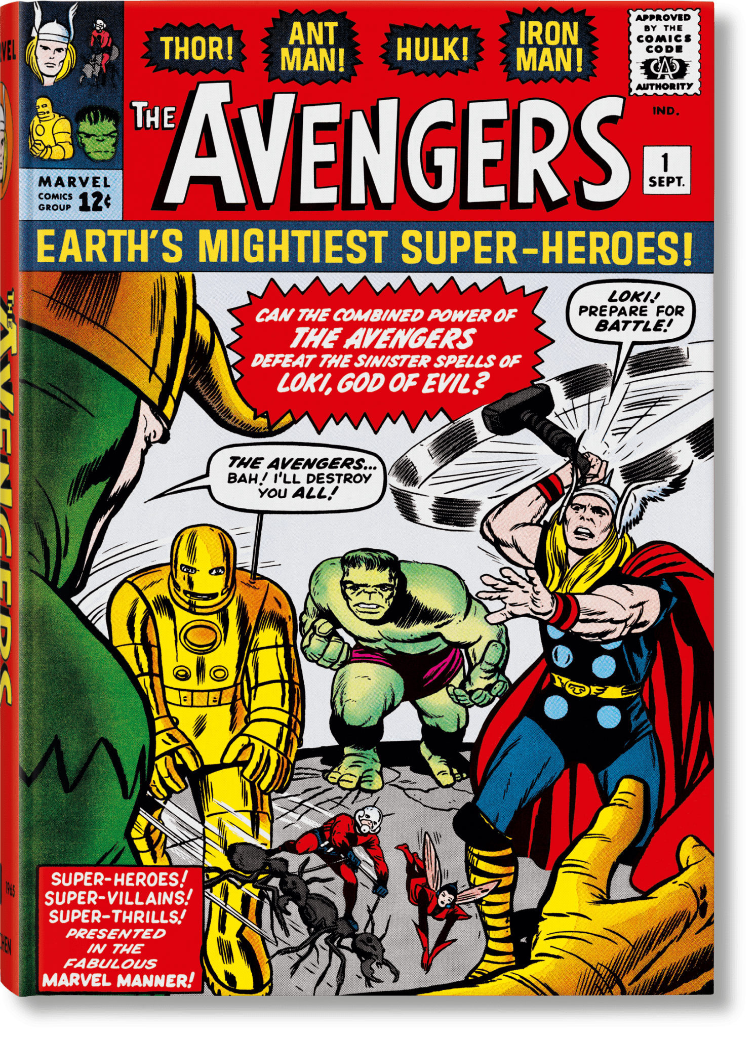 Marvel Comics Library. Avengers. Vol. 1. 1963–1965 (English) - POPvault