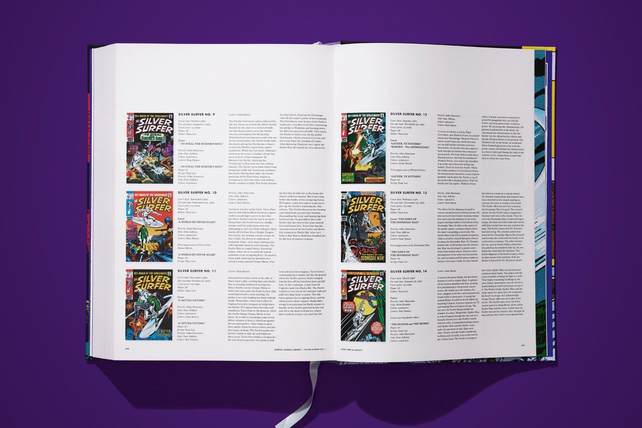 Marvel Comics Library. Silver Surfer. 1968–1970 (English) - POPvault