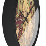 Masters of Art Alphonse Mucha Job Premium Wall Clock - POPvault