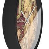 Masters of Art Alphonse Mucha Job Premium Wall Clock - POPvault