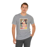 Masters of Art Alphonse Mucha Job Unisex Jersey Short Sleeve T-Shirt - POPvault