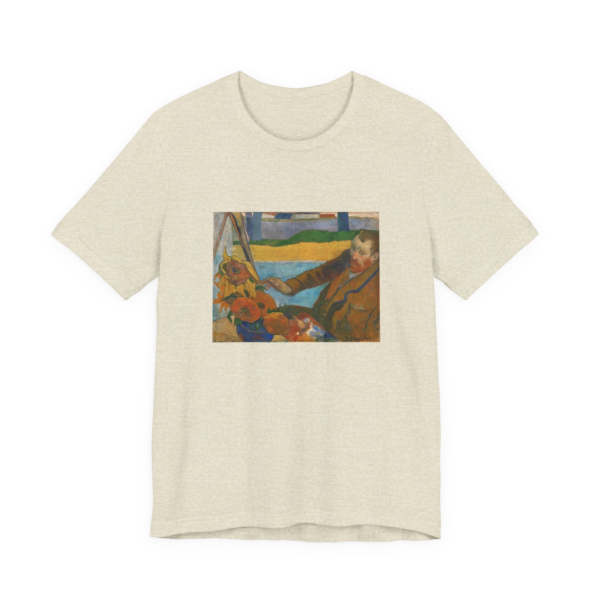 Masters of Art aul Gauguin's The Painter of Sunflowers Unisex Jersey Short Sleeve T-Shirt - POPvault