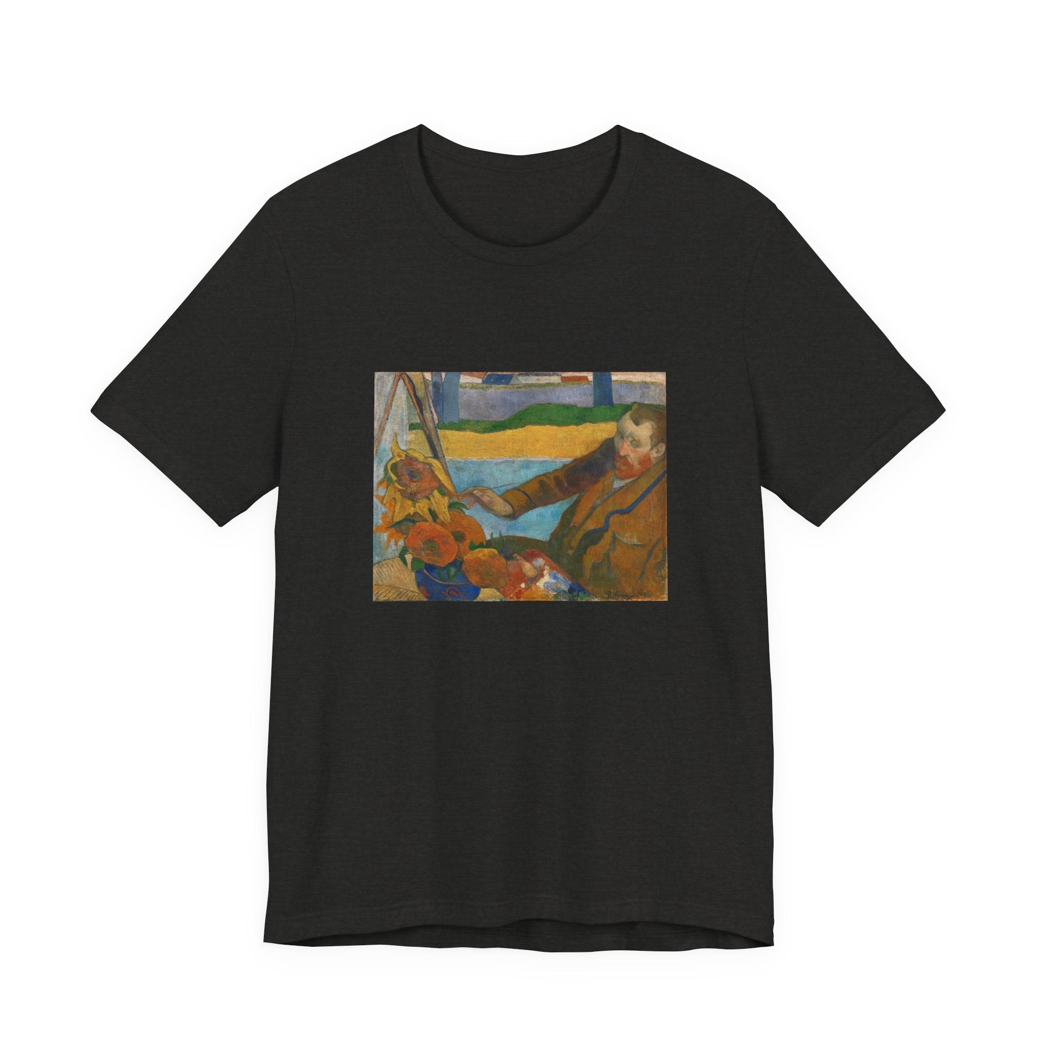 Masters of Art aul Gauguin's The Painter of Sunflowers Unisex Jersey Short Sleeve T-Shirt - POPvault