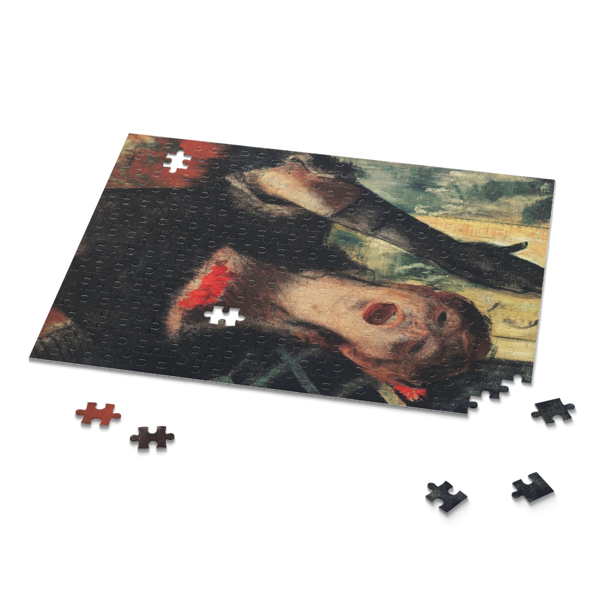 Masters of Art - Cafe Singer by Edgar Degas Jigsaw Puzzle (120, 252, 500 - Piece) - POPvault