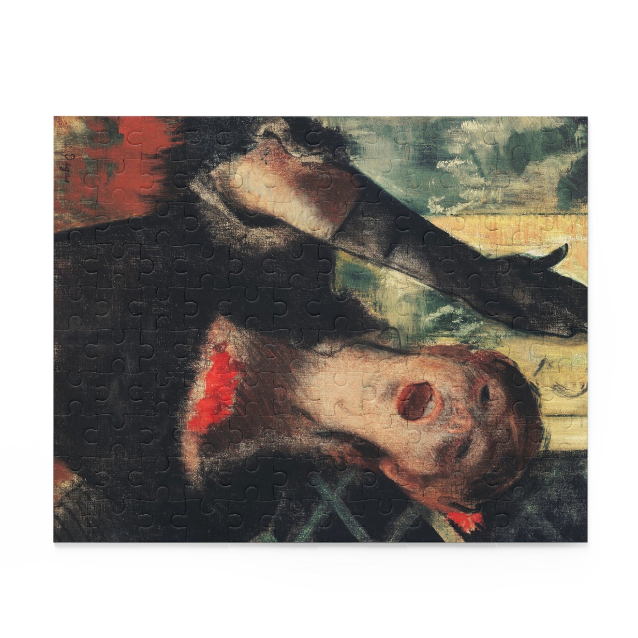 Masters of Art - Cafe Singer by Edgar Degas Jigsaw Puzzle (120, 252, 500 - Piece) - POPvault