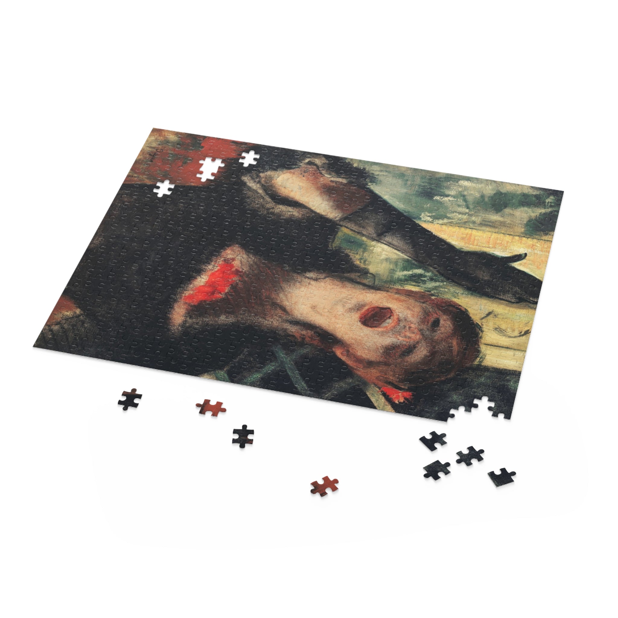 Masters of Art - Cafe Singer by Edgar Degas Jigsaw Puzzle (120, 252, 500 - Piece) - POPvault