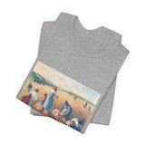Masters of Art Camille Pissarro The Gleaners Unisex Jersey Short Sleeve T-Shirt - POPvault