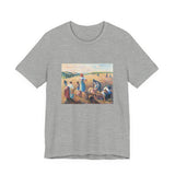 Masters of Art Camille Pissarro The Gleaners Unisex Jersey Short Sleeve T-Shirt - POPvault