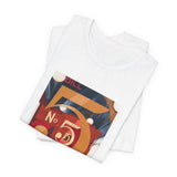 Masters of Art Charles Demuth I Saw the Figure 5 in Gold Unisex Jersey Short Sleeve T-Shirt - POPvault