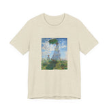 Masters of Art Claude Monet's Madame Monet and Her Son Unisex Jersey Short Sleeve T-Shirt - POPvault