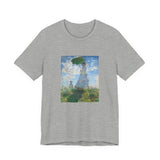 Masters of Art Claude Monet's Madame Monet and Her Son Unisex Jersey Short Sleeve T-Shirt - POPvault