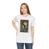 Masters of Art Daughter in a Rocker Unisex Jersey Short Sleeve T-Shirt - POPvault