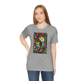 Masters of Art Daughter in a Rocker Unisex Jersey Short Sleeve T-Shirt - POPvault