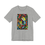Masters of Art Daughter in a Rocker Unisex Jersey Short Sleeve T-Shirt - POPvault