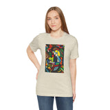 Masters of Art Daughter in a Rocker Unisex Jersey Short Sleeve T-Shirt - POPvault