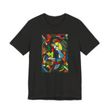 Masters of Art Daughter in a Rocker Unisex Jersey Short Sleeve T-Shirt - POPvault