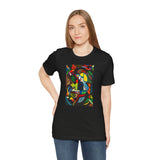 Masters of Art Daughter in a Rocker Unisex Jersey Short Sleeve T-Shirt - POPvault