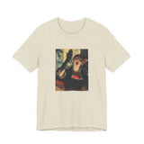 Masters of Art Edgar Degas Café Singer Unisex Jersey Short Sleeve T-Shirt - POPvault