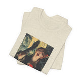 Masters of Art Edgar Degas Café Singer Unisex Jersey Short Sleeve T-Shirt - POPvault