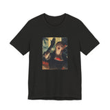 Masters of Art Edgar Degas Café Singer Unisex Jersey Short Sleeve T-Shirt - POPvault