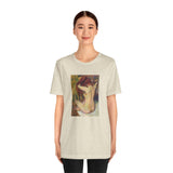 Masters of Art Edgar Degas Nude lady. Woman Combing Her Hair Unisex Jersey Short Sleeve T-Shirt - POPvault