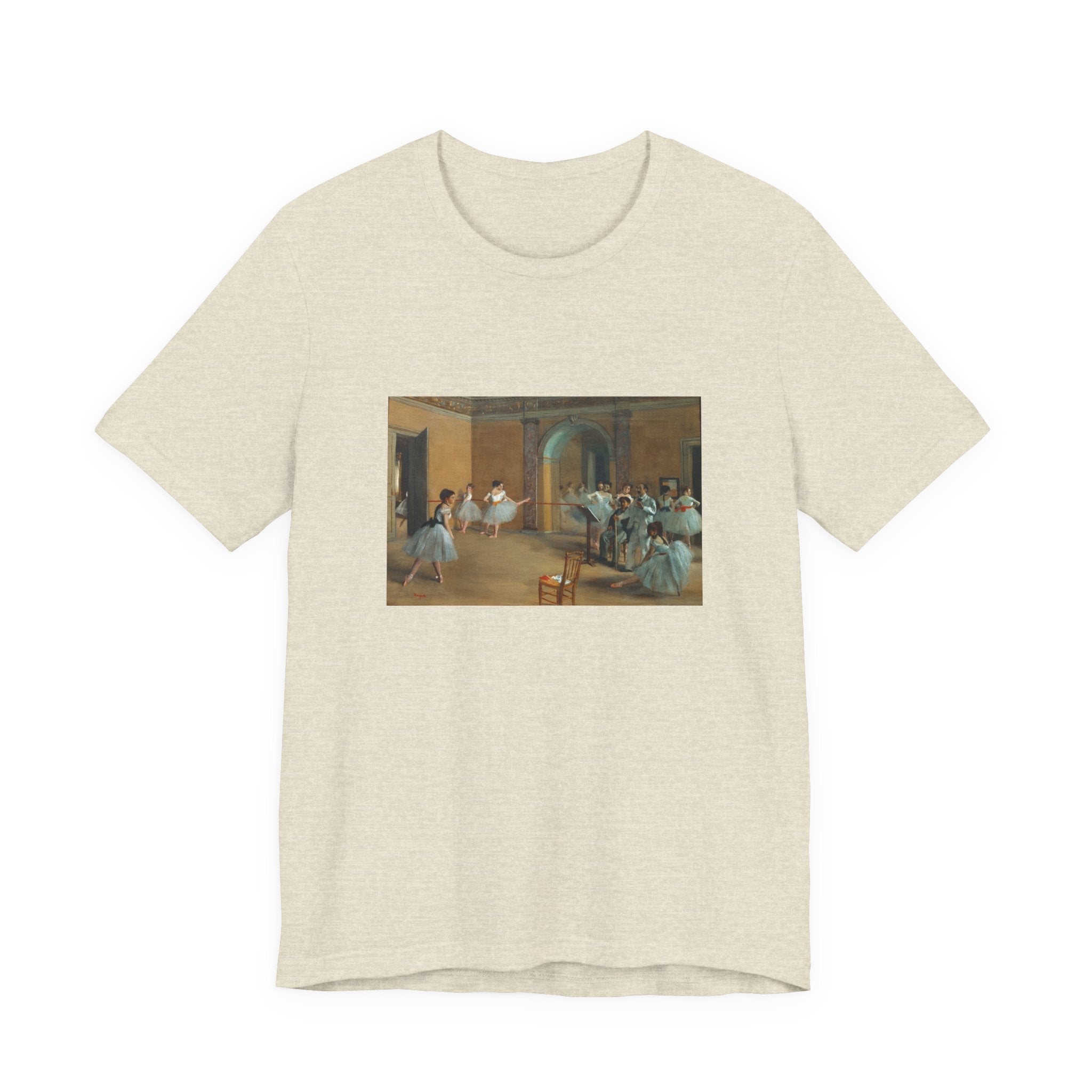 Masters of Art Edgar Degas's The Dance Foyer at the Opera Unisex Jersey Short Sleeve T-Shirt - POPvault
