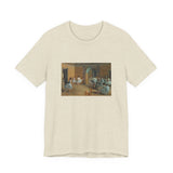 Masters of Art Edgar Degas's The Dance Foyer at the Opera Unisex Jersey Short Sleeve T-Shirt - POPvault