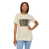 Masters of Art Edgar Degas's The Dance Foyer at the Opera Unisex Jersey Short Sleeve T-Shirt - POPvault