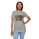 Masters of Art Edgar Degas's The Dance Foyer at the Opera Unisex Jersey Short Sleeve T-Shirt - POPvault