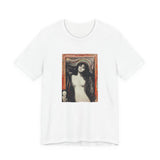 Masters of Art Edvard Munch Madonna Unisex Jersey Short Sleeve T-Shirt - POPvault
