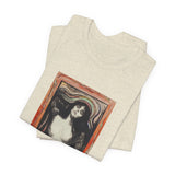 Masters of Art Edvard Munch Madonna Unisex Jersey Short Sleeve T-Shirt - POPvault
