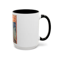 Masters of Art Edvard Munch The Scream Color Accent Coffee Mug (11, 15oz) - Mug