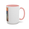 Masters of Art Edvard Munch The Scream Color Accent Coffee Mug (11, 15oz) - Mug