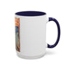 Masters of Art Edvard Munch The Scream Color Accent Coffee Mug (11, 15oz) - Mug