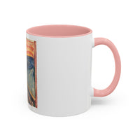 Masters of Art Edvard Munch The Scream Color Accent Coffee Mug (11, 15oz) - Mug