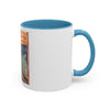 Masters of Art Edvard Munch The Scream Color Accent Coffee Mug (11, 15oz) - Mug