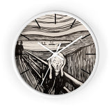 Masters of Art Edvard Munch The Scream Premium Wall Clock - POPvault