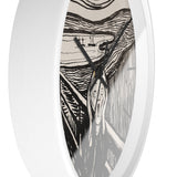 Masters of Art Edvard Munch The Scream Premium Wall Clock - POPvault