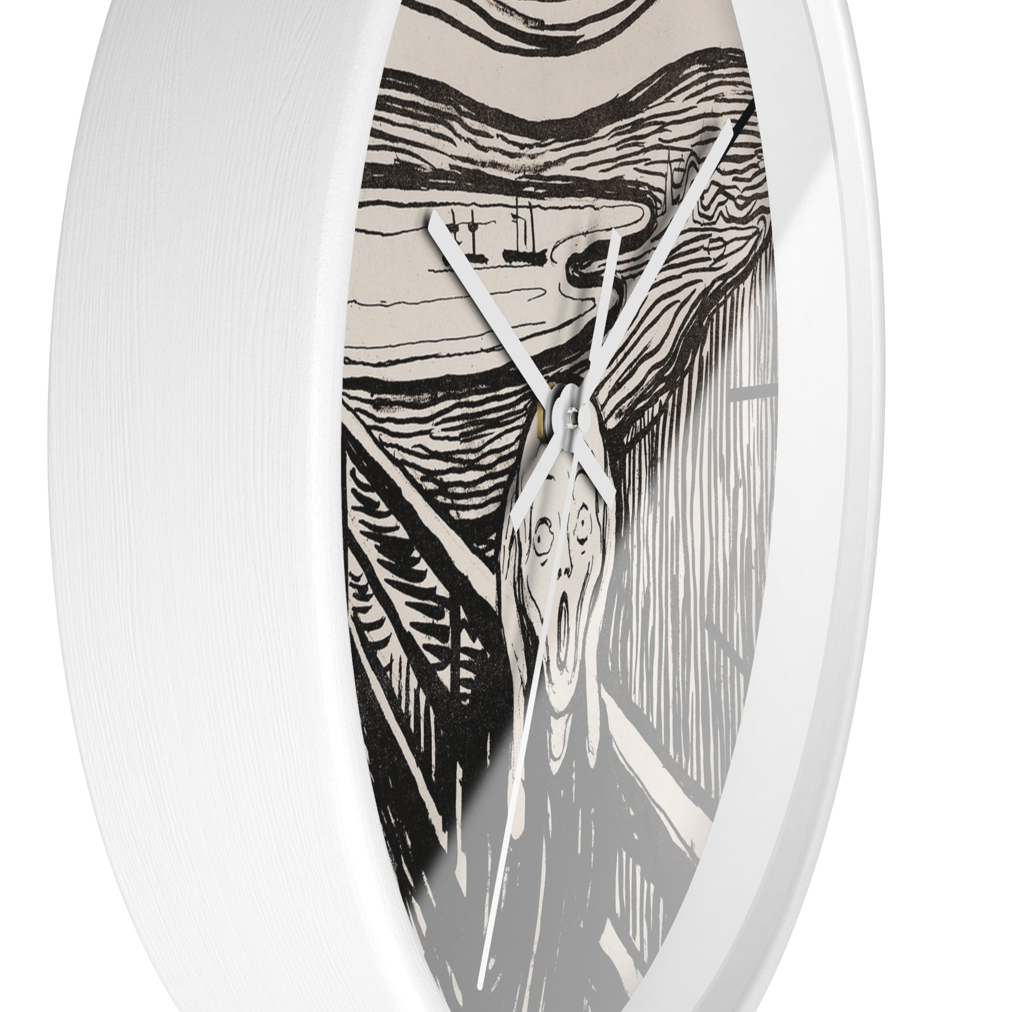 Masters of Art Edvard Munch The Scream Premium Wall Clock - POPvault