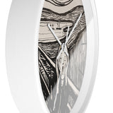 Masters of Art Edvard Munch The Scream Premium Wall Clock - POPvault