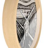 Masters of Art Edvard Munch The Scream Premium Wall Clock - POPvault