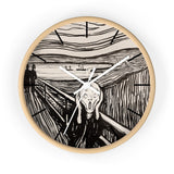 Masters of Art Edvard Munch The Scream Premium Wall Clock - POPvault