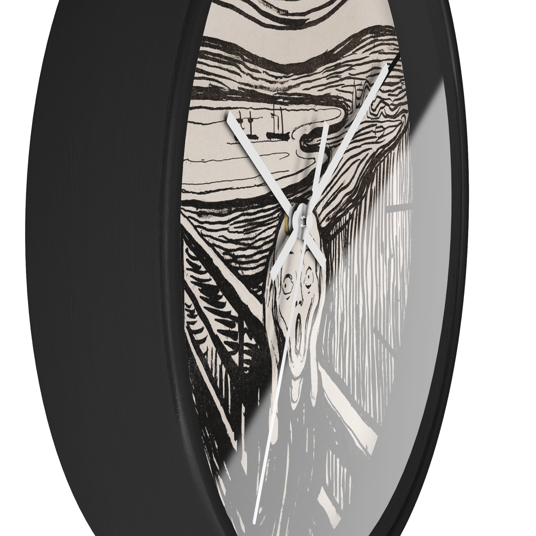 Masters of Art Edvard Munch The Scream Premium Wall Clock - POPvault